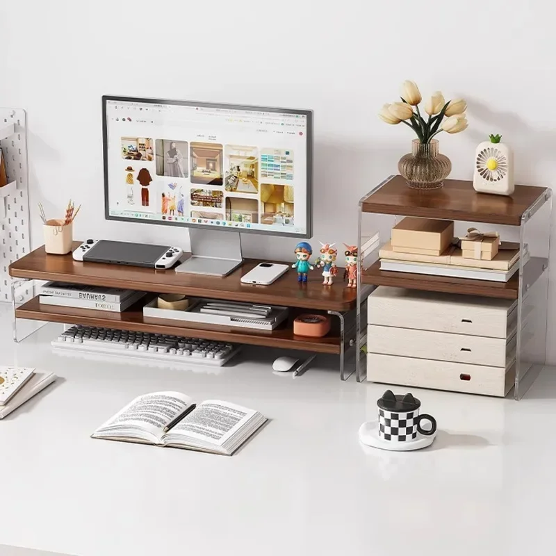 Document Holder Monitor - Acryl Display Hoogte Beugel Kantoor Scherm