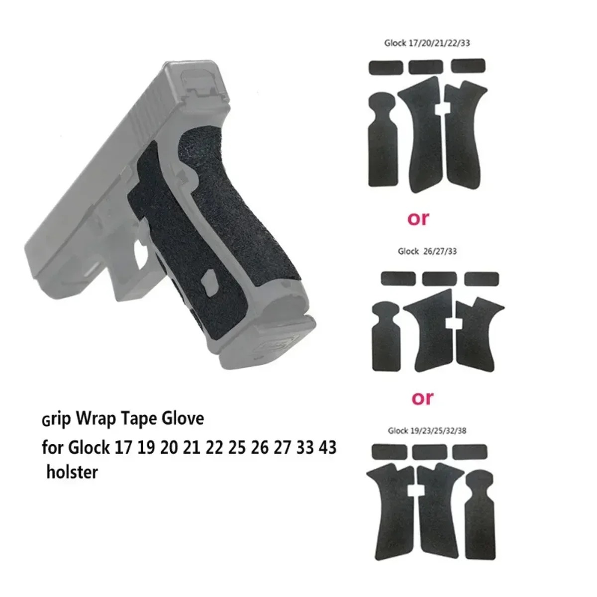 Tape Gun Dispenser - Antislip Rubber Textuur Grip Wrap Tape