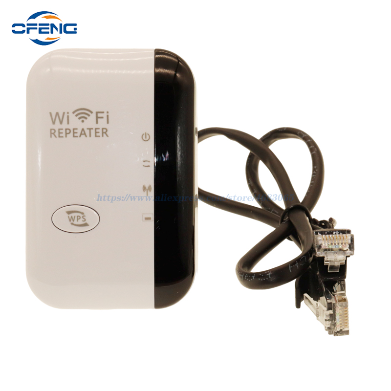 Wifi Range Extender - Draadloze WiFi-repeater, WiFi-extender met groot bereik,