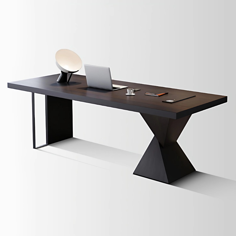 Office Tech Management - Modern thuiskantoor meubilair, houten, schattige artistieke