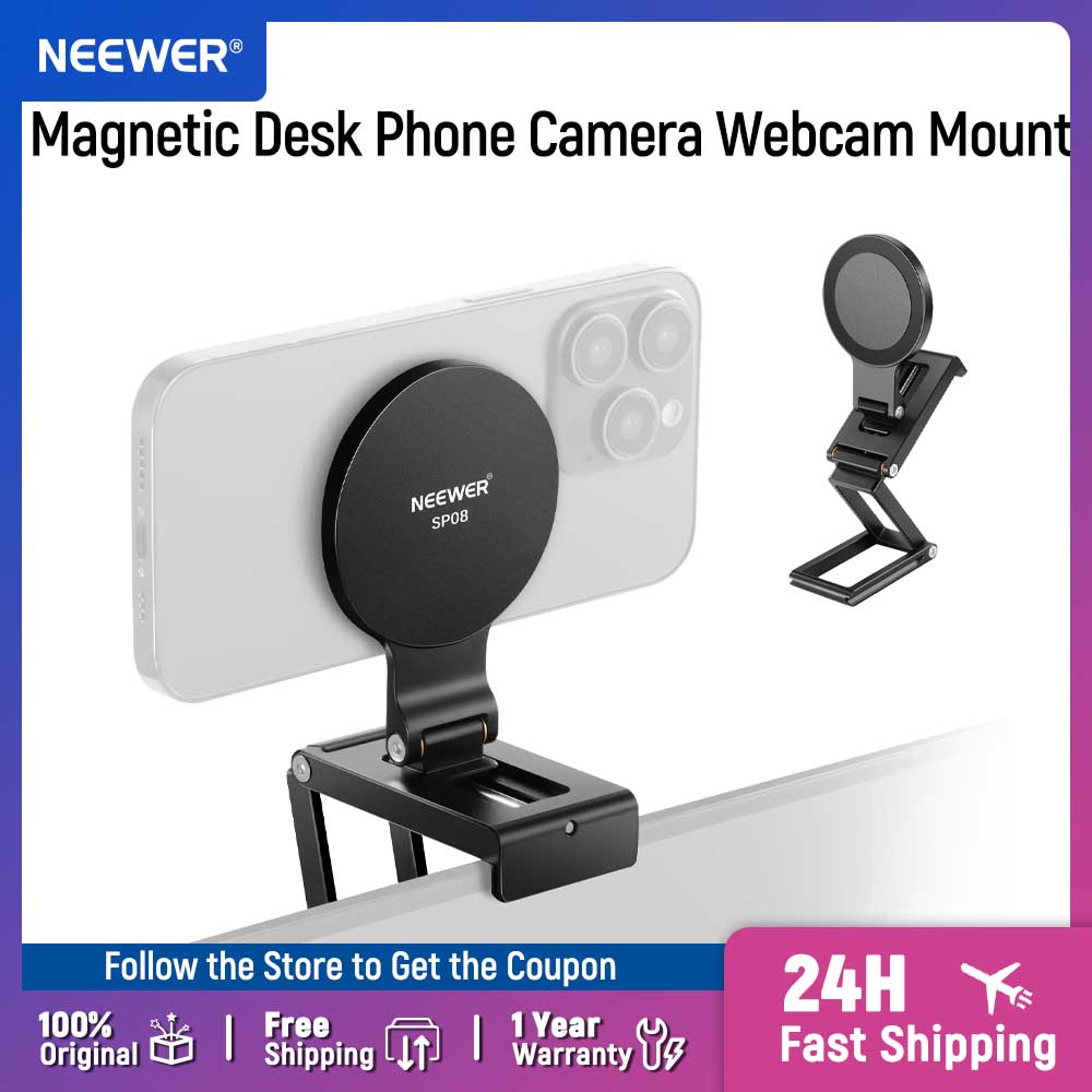 Document Holder Monitor - NEEWER Continuïteit Camerahouder voor Desktop Monitor