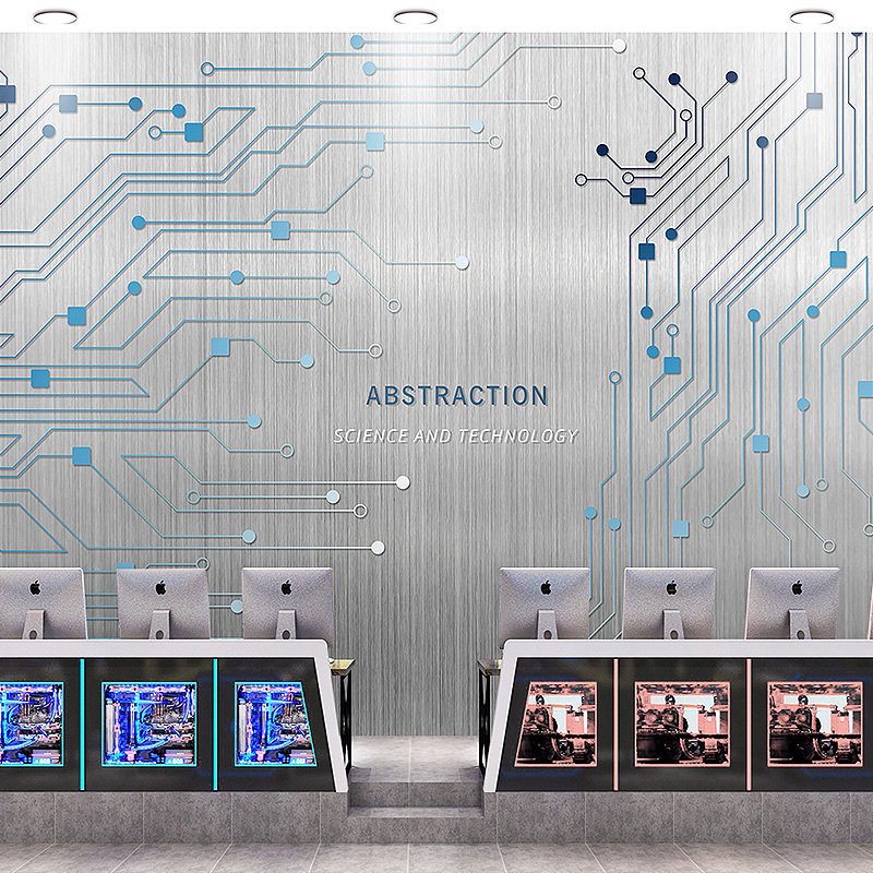 Office Technology Administration - Customized products 3D Industriële Stijl Metalen