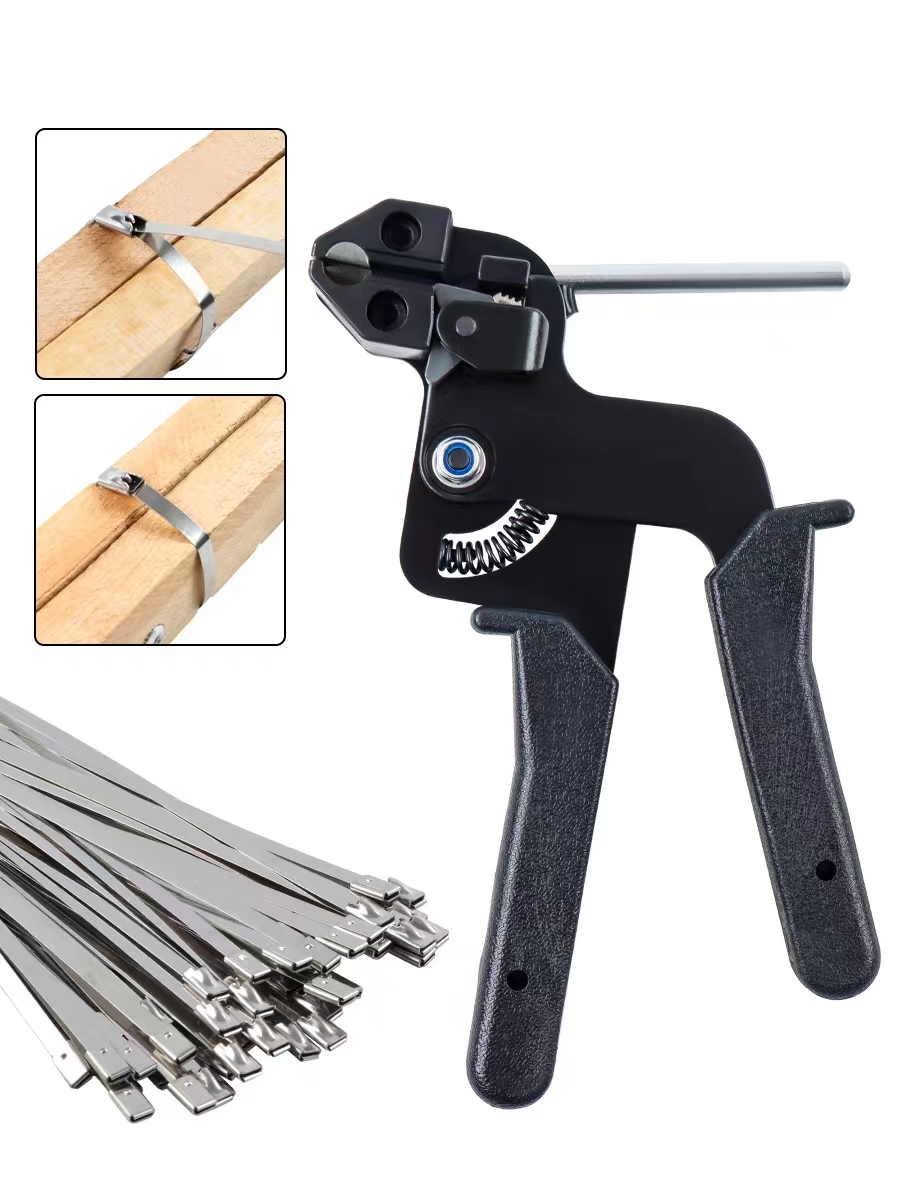 Tape Gun Dispenser - Kabelbindertang Bevestigingsband Snijgereedschap Cutter Spanning Automatische