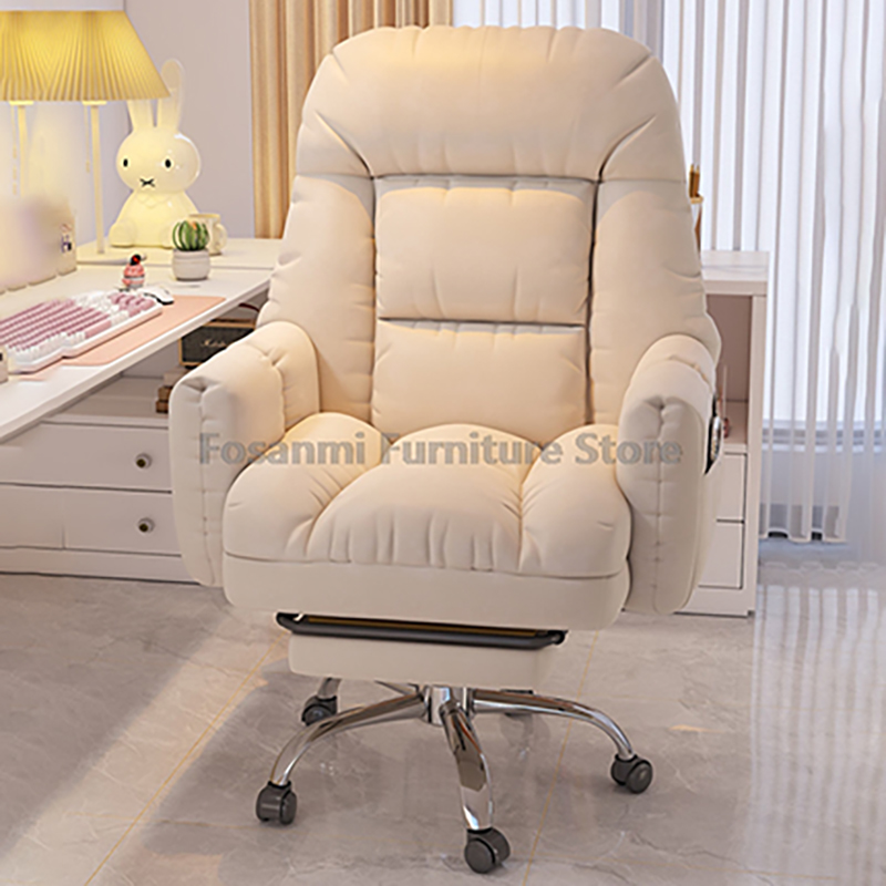 Office Tech Furniture - Ergonomische brede draaibare bureaustoel met armleuning