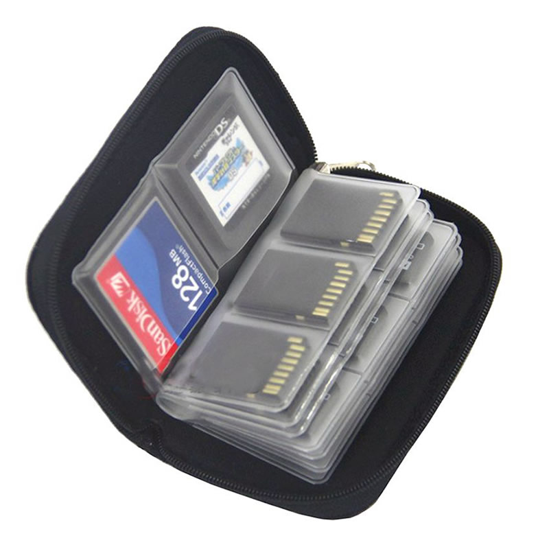 Document Holder Monitor - 22 in 1 Game Geheugenkaart Opbergtas