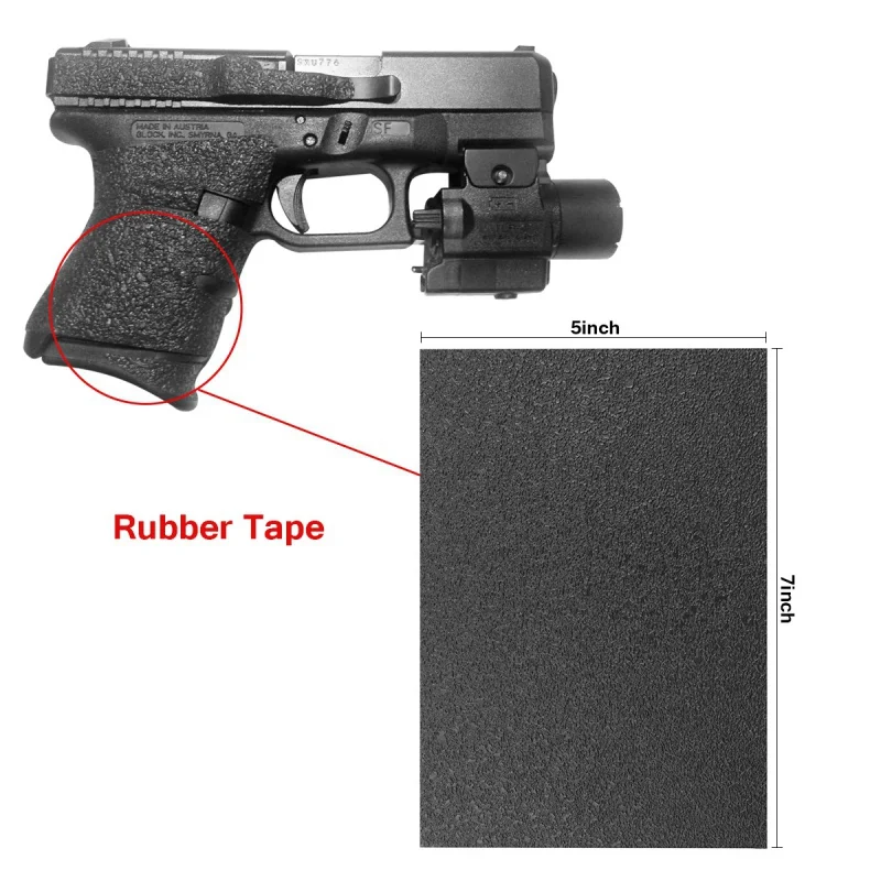 Tape Gun Dispenser - Antislipgrepen Materiaal Vel Rubber Textuur Grip