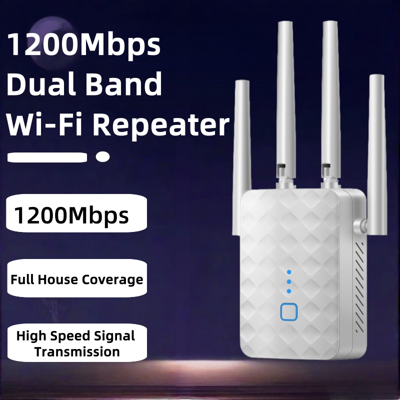 1200Mbps Dual Band WiFi Repeat - Wifi Range Extender recensie en prijs