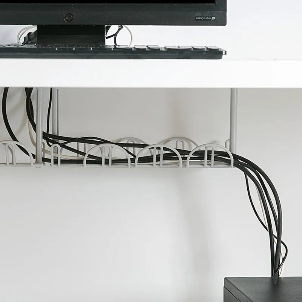 Kabelmanagementbak onder het b - Document Holder Monitor recensie en prijs
