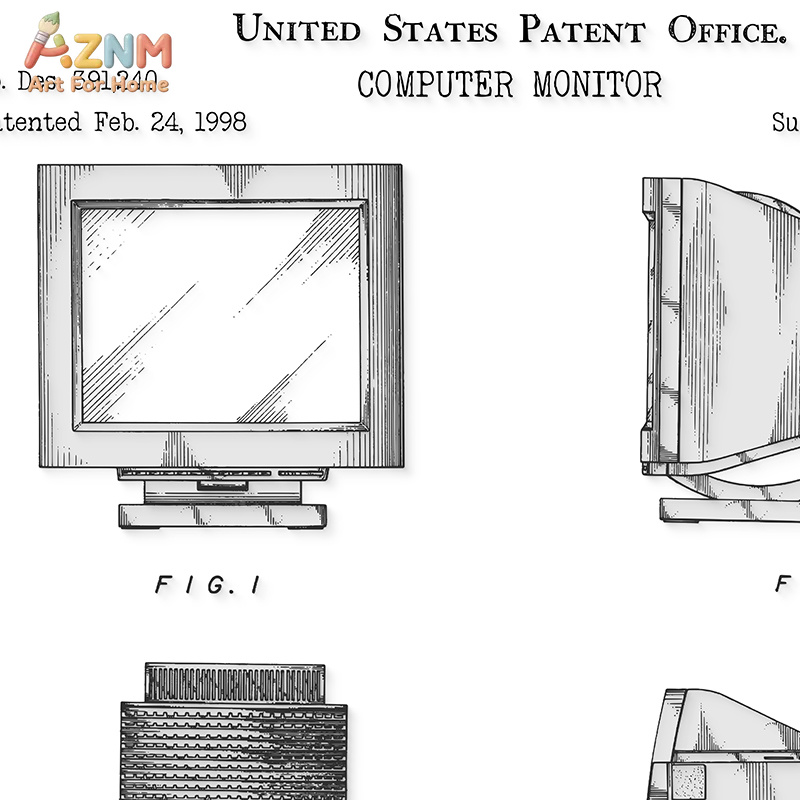 AZNM Computer Moederbord Paten - Tech Office Wall recensie en prijs
