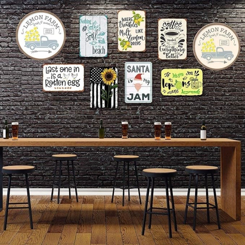 CIFBUY Retro Industrieel 2D pl - Tech Office Wall recensie en prijs