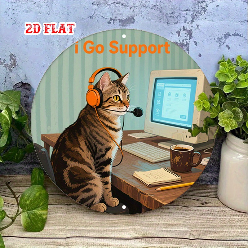 CIFBUY 2D Platte Grappige Tech - Tech Office Wall recensie en prijs