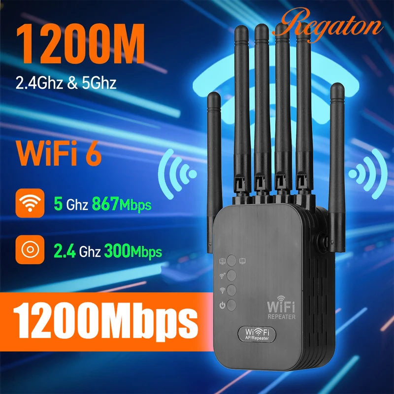 Draadloze 5G WiFi Repeater 120 - Wifi Range Extender recensie en prijs