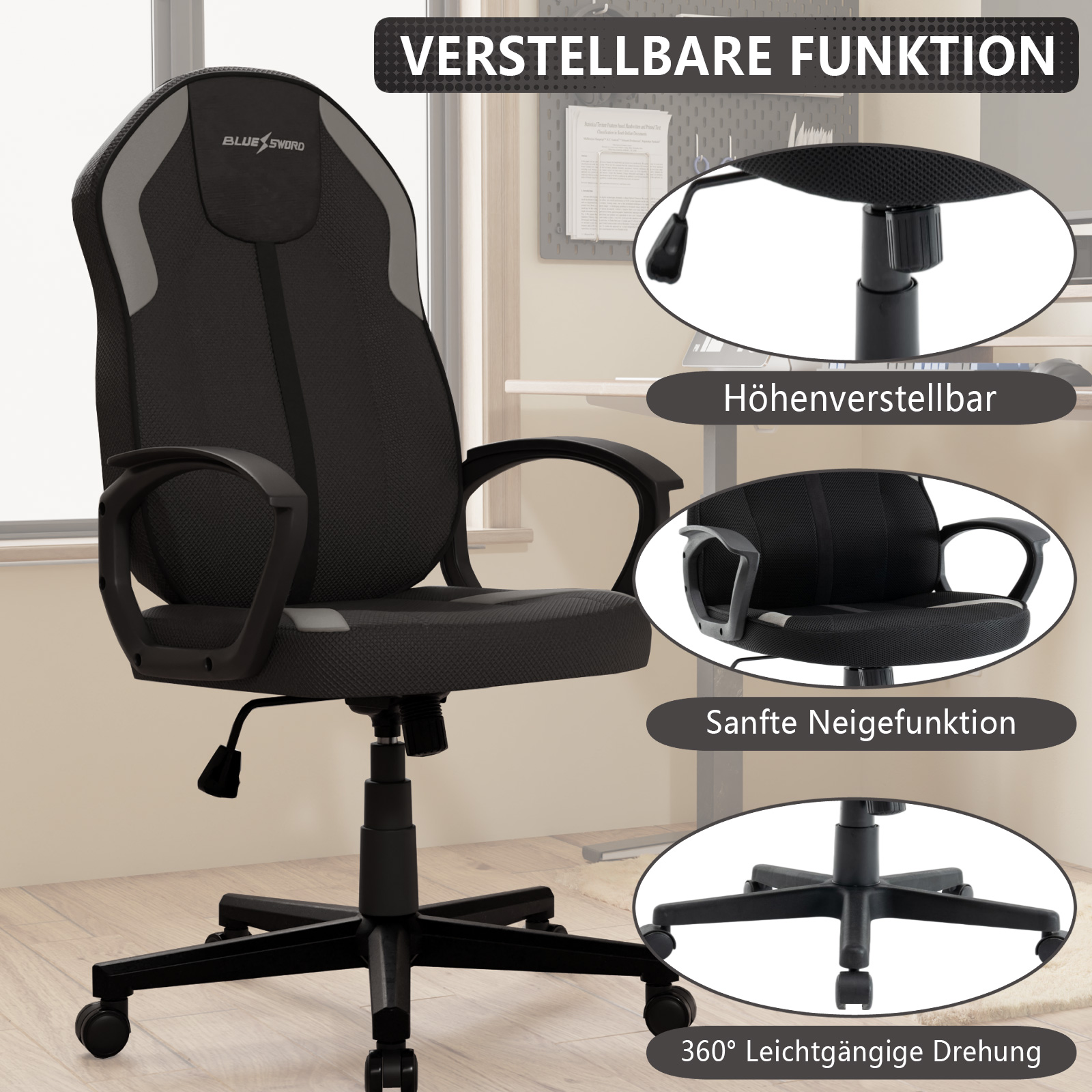 Vigosit Ergonomische bureausto - Office Tech Furniture recensie en prijs