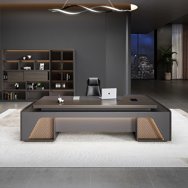 Luxe moderne CEO L-vormig dire - Office Tech Management recensie en prijs