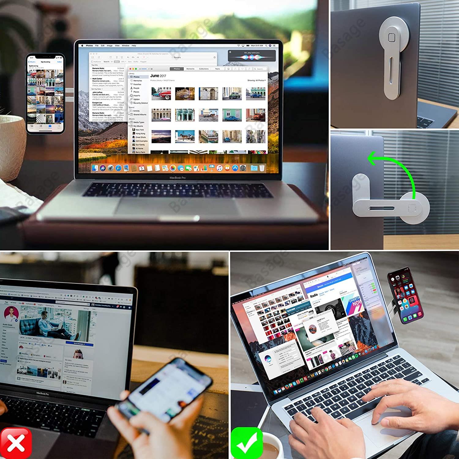 Magnetische laptop telefoonhou - Document Holder Monitor recensie en prijs
