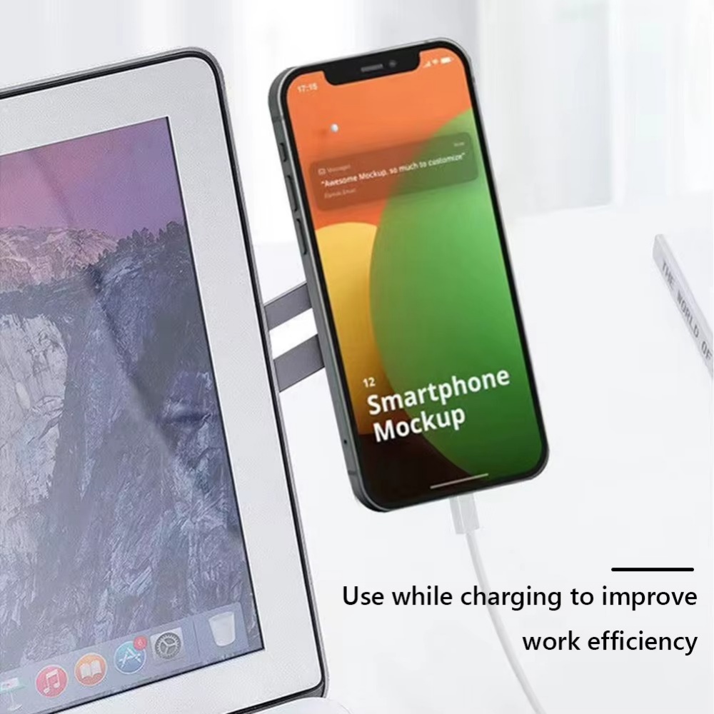 Magnetische laptop telefoonhou - Document Holder Monitor recensie en prijs